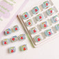 10pcs 14mm Funny Expression Square Acrylic Beads Jewelry Making 10