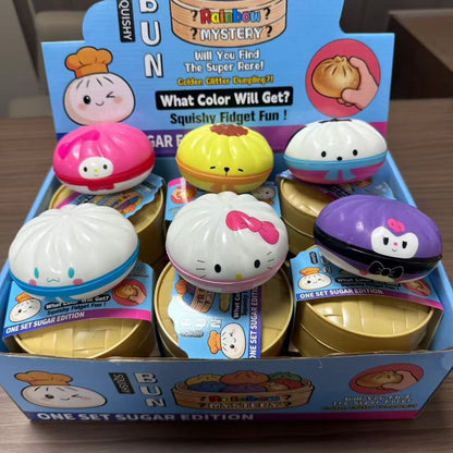 Squishy PU Dumpling Sensory Toy Slow Rebound 9cm