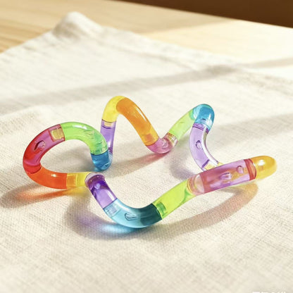 Plastic Twist Sensory Fidget Toy Crystal Series 14