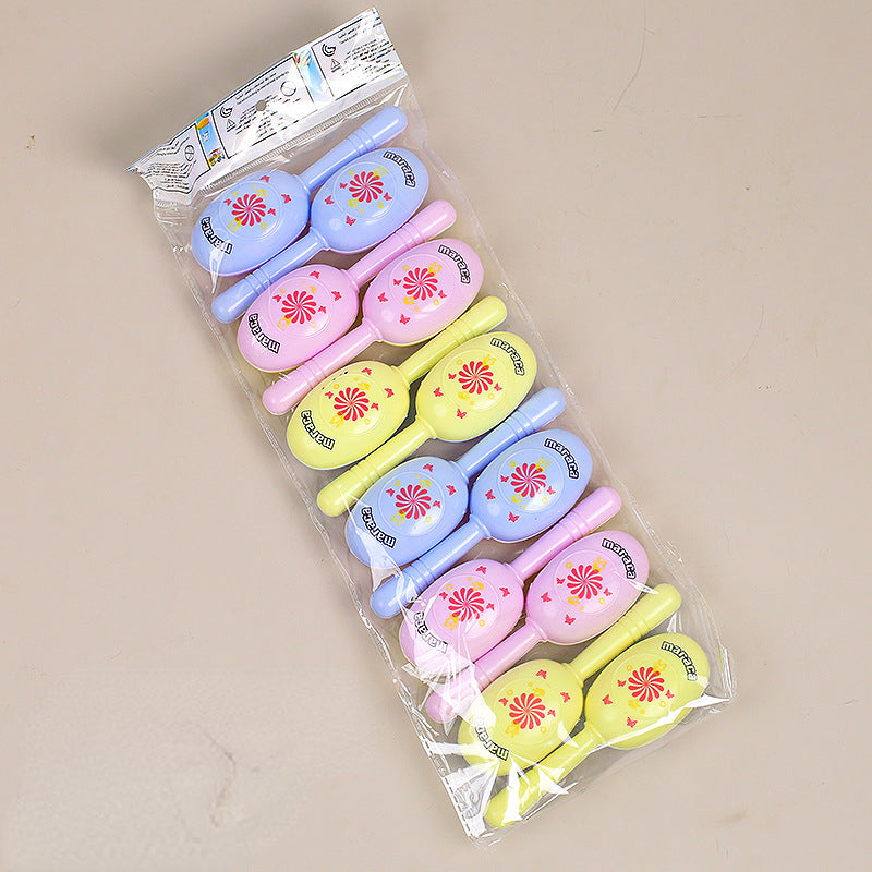 Plastic Football Rattle Musical Instrument Toy for Early Education 9