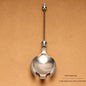 Beadable Salad Fruit Spoon Stainless Steel DIY Craft Supplies 11