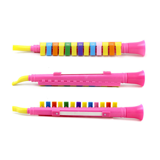 PVC Kids Musical Instrument 13 Key Harmonica Educational Toy