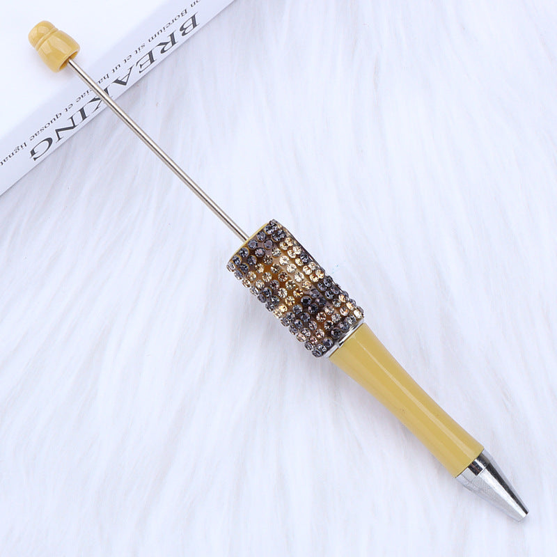 Rhinestones Colored Beadable Ballpoint Pens DIY Craft Supplies 21