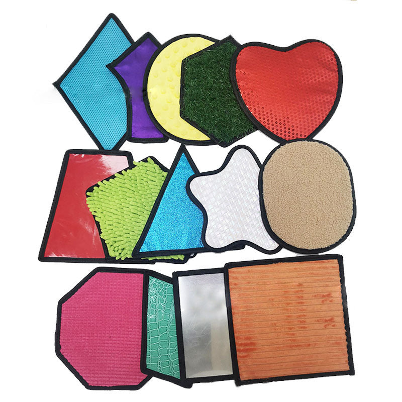 Sensory Texture Circle Mats for Autism Sensory Play 22cm 8