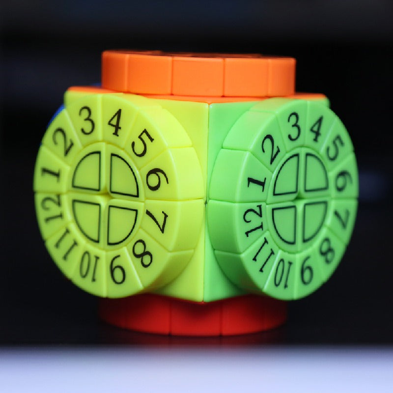 Plastic Fidget Cube Alien Second Order Time Puzzle 5