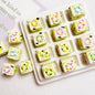 10pcs 16mm Cube Donut Acrylic Beads DIY Bracelet Making 12