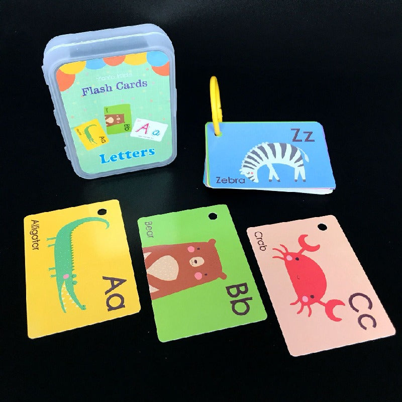 Educational Flash Cards Learning Toy Paper 63x88mm 16