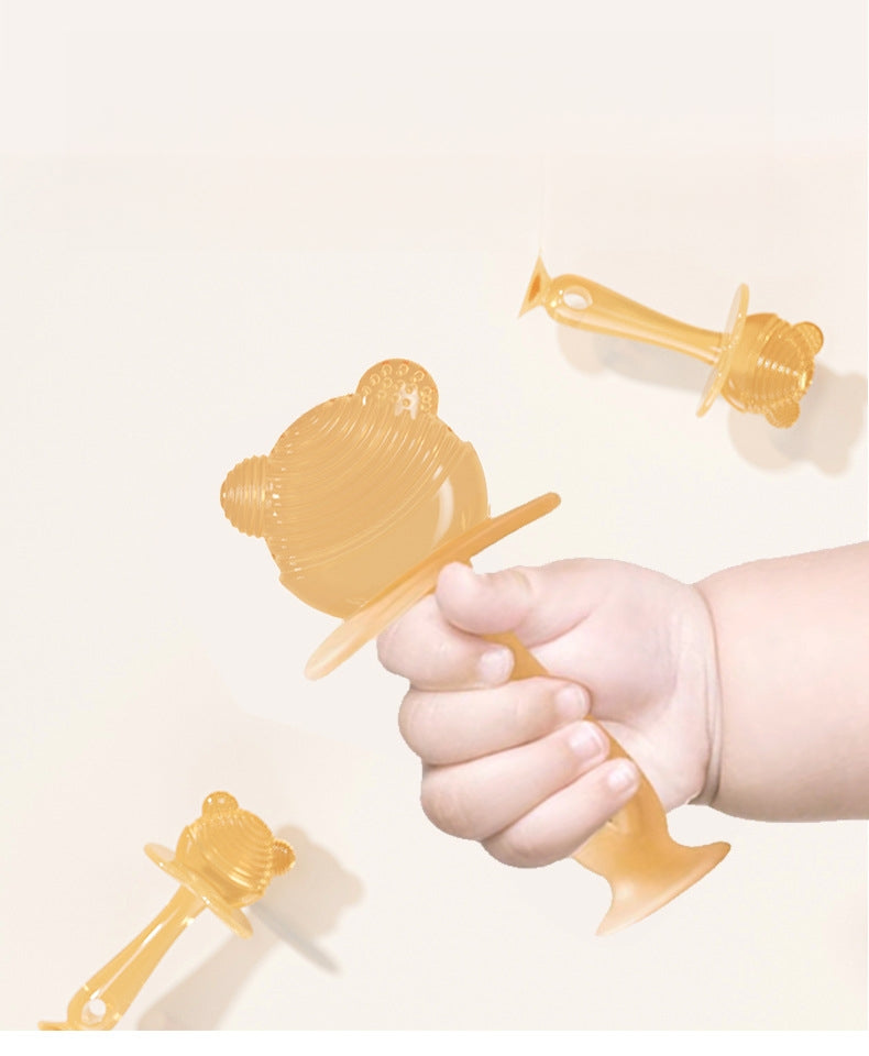 Silicone Baby Teething Toy Set Little Sun Shape 3 Pcs 3