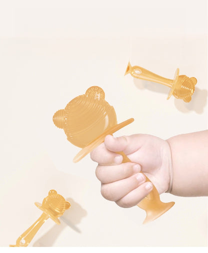Silicone Baby Teething Toy Set Little Sun Shape 3 Pcs 3