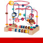 Wooden Bead Maze Educational Activity Toy for Toddlers 4