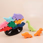 Wooden Animal Building Blocks Educational Toy for Kids 8