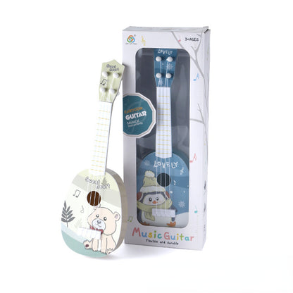 Plastic Kids Toy Ukulele Small Guitar Musical Instrument