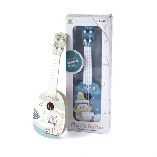 Plastic Kids Toy Ukulele Small Guitar Musical Instrument