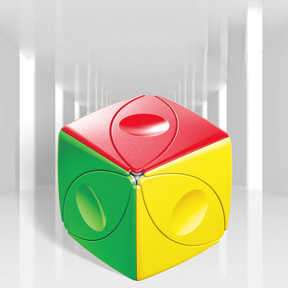 Plastic Magic Eye Fidget Cube 5.8cm Sensory Puzzle Toy 2