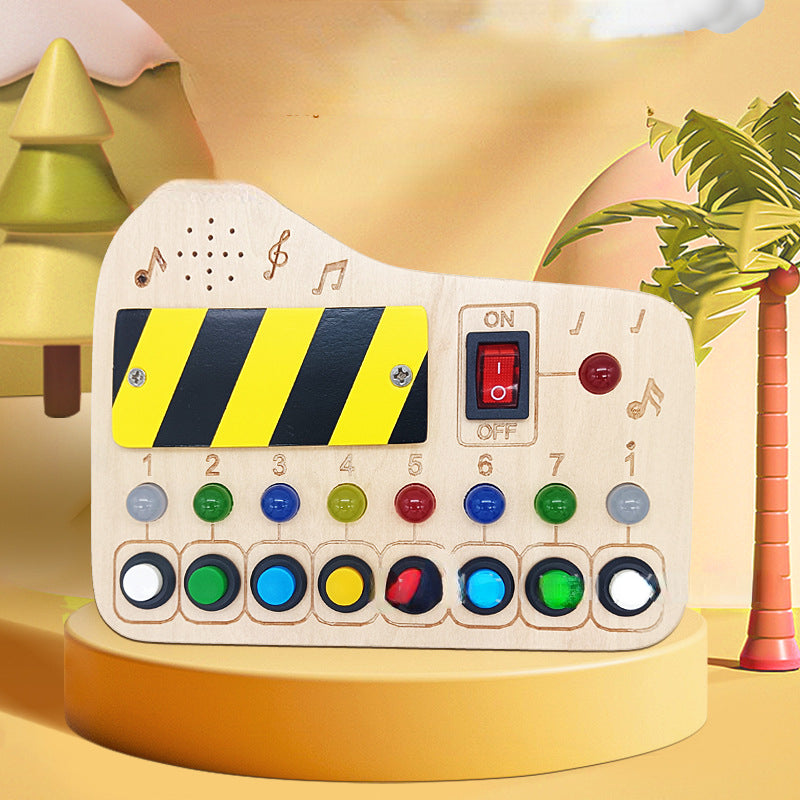 Wooden Music Box Kids Musical Instrument Early Education Toy 5