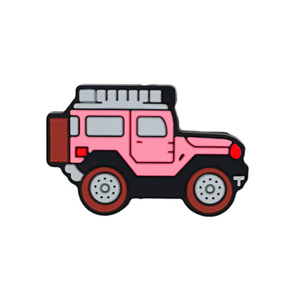 Three Color Silicone Focal Beads Off Road Vehicle Side Profile 3