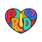 20pcs Silicone Focal Beads Rainbow Pride Theme Colored Heart and Letters 13