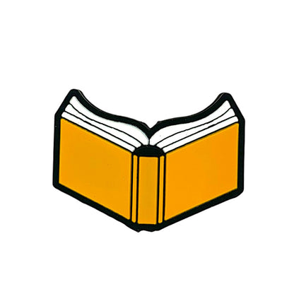 20pcs Silicone Focal Beads Book Open Pages Design