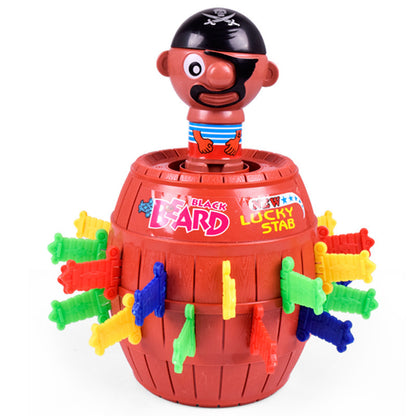 Pirate Barrel Prank Toy Interactive Desktop Game for Kids 5