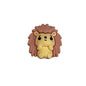 20Pcs Silicone 3D Focal Beads Cute Hedgehog Sitting Pose 3