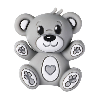 Silicone 3D Focal Beads Hug Bear Sitting Pose 14