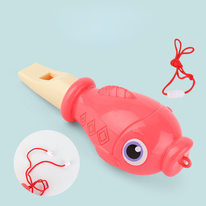 Plastic Cartoon Whistle Kids Musical Instrument Educational Toy 4