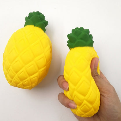 PU Rebound Pineapple Squishy Toy Sensory Stress Ball 12 x 6.6cm 4