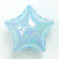 50pcs 25x16mm UV Finish Jelly Five-Pointed Star Acrylic Beads 7