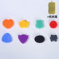 Tactile Sensory Stone Shield Shape Silicone Fidget Worry Stone