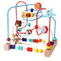 Wooden Bead Maze Educational Animal Fruit Activity Toy