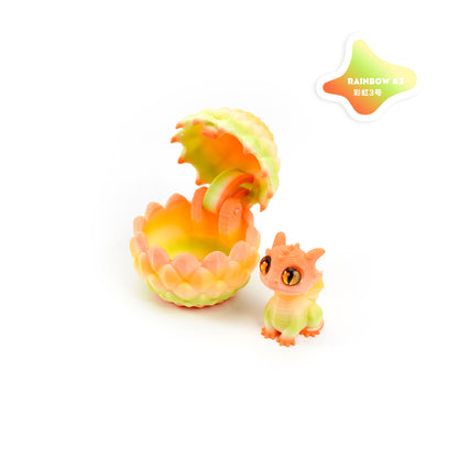 3D Printed Openable Dragon Egg Set Cute Pet Dragon Ornament Gift