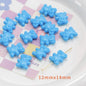 20pcs 12x14mm Bear Acrylic Beads Jewelry Making Craft Supplies 7