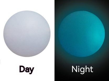 50pcs Glow in Dark Silicone Beads 12mm 14mm 15mm 17mm Multi Color 6