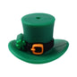 Silicone 3D Focal Beads St Patrick Day Green Lucky Cap With Clover Detail 8