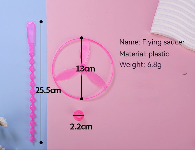 Plastic Flying Saucer Dragonfly Toy Disc 13cm Party Favor 40 Pack 7