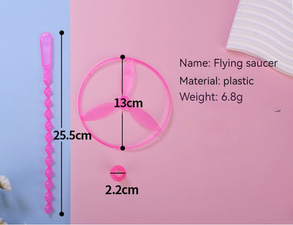 Plastic Flying Saucer Dragonfly Toy Disc 13cm Party Favor 40 Pack 7
