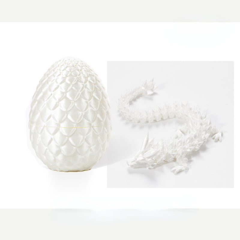 Dragon Egg 3D Printed Fidget Toy Articulated Flexible 12