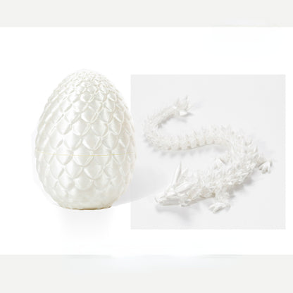 Dragon Egg 3D Printed Fidget Toy Articulated Flexible 12