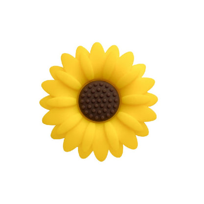 20pcs Silicone Focal Beads Daisy Flower Center Raised Detail 4