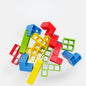 Plastic Tetris Stacking Balance Blocks Tabletop Game for Kids 2