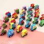 Wooden Building Blocks Magnetic Digital Letters Educational Toy Car 6