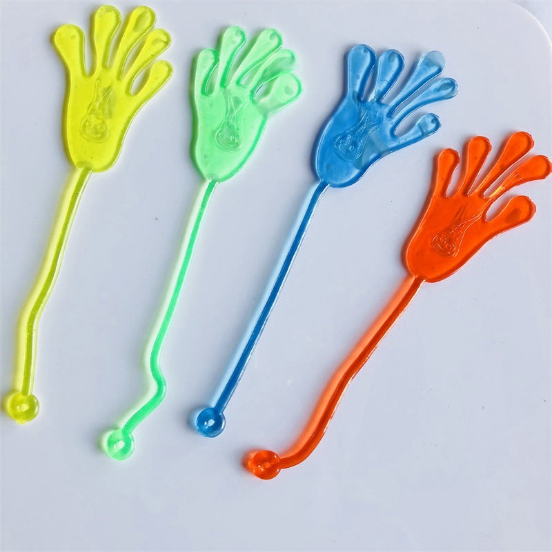 Stretchy Sticky Hand Toy Large Size Stretchable Novelty Toy 100pcs 2