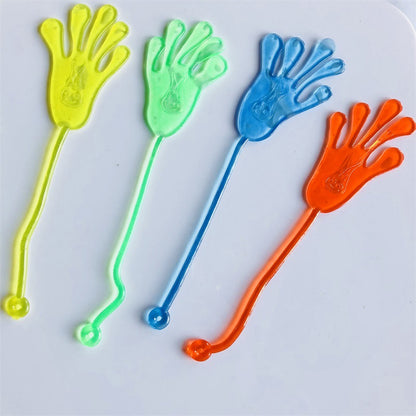 Stretchy Sticky Hand Toy Large Size Stretchable Novelty Toy 100pcs 2