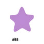 45mm Star Silicone Beads 50pcs