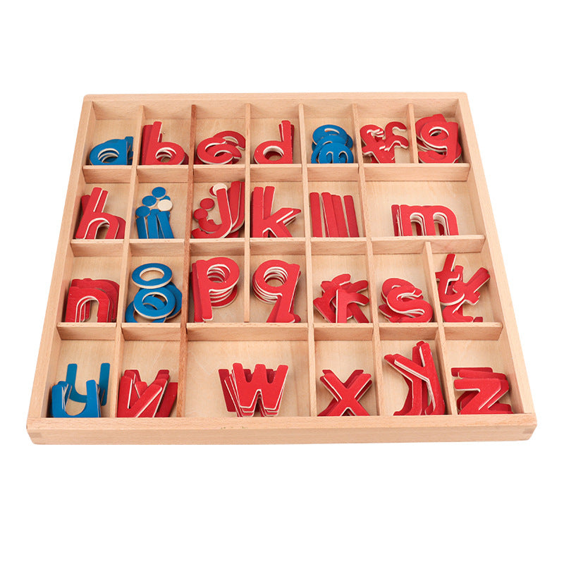 Wooden Montessori Toys Language Writing Letters Learning
