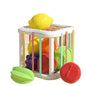 Plastic Montessori Toys Finger Action Training Fruit Toy for Kids