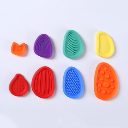 Sensory Stone Silicone Tactile Fidget Toy Worry Stone Stress Relieving