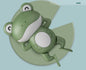 Plastic Wind Up Frog Swimming Bath Toy for Kids 4