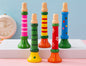 Wooden Small Horn Whistle Kids Musical Instrument Educational Toy