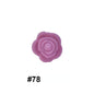50pcs Silicone Focal Beads Rose Flower Double-Sided Design 30